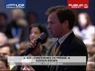 EVENEMENT,G20 : Conférence de presse finale à Londres