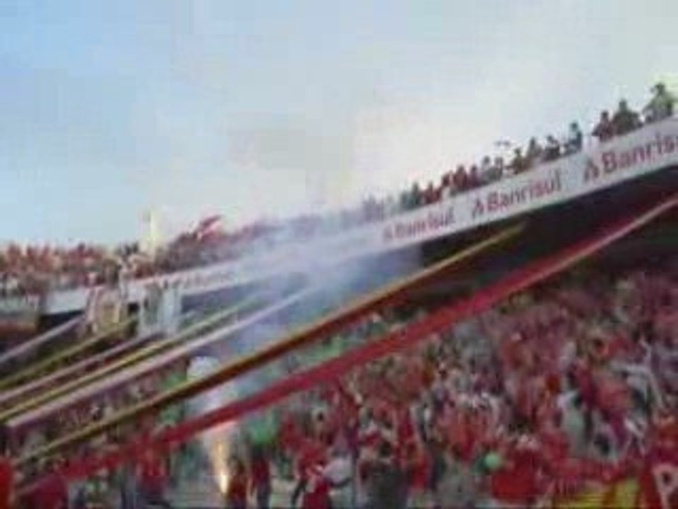 ULTRAS BRESIL INTERNACIONAL ENTREE DES JOUEURS