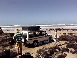 2009-04-24 Passages de rochers (75 miles beach - Fraser)