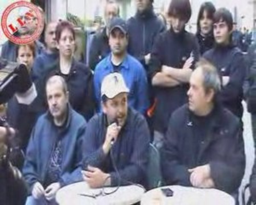 Conférence de presse MICHEL GIRASCHI commissariat