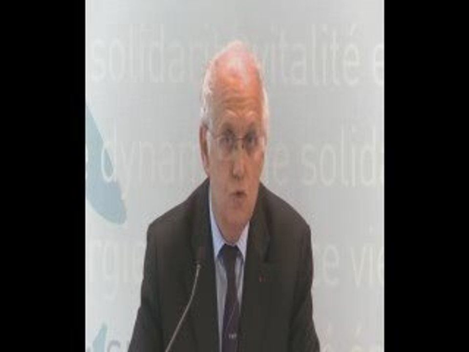 Conf. de presse Grippe porcine - Ministère de la Santé 28/04