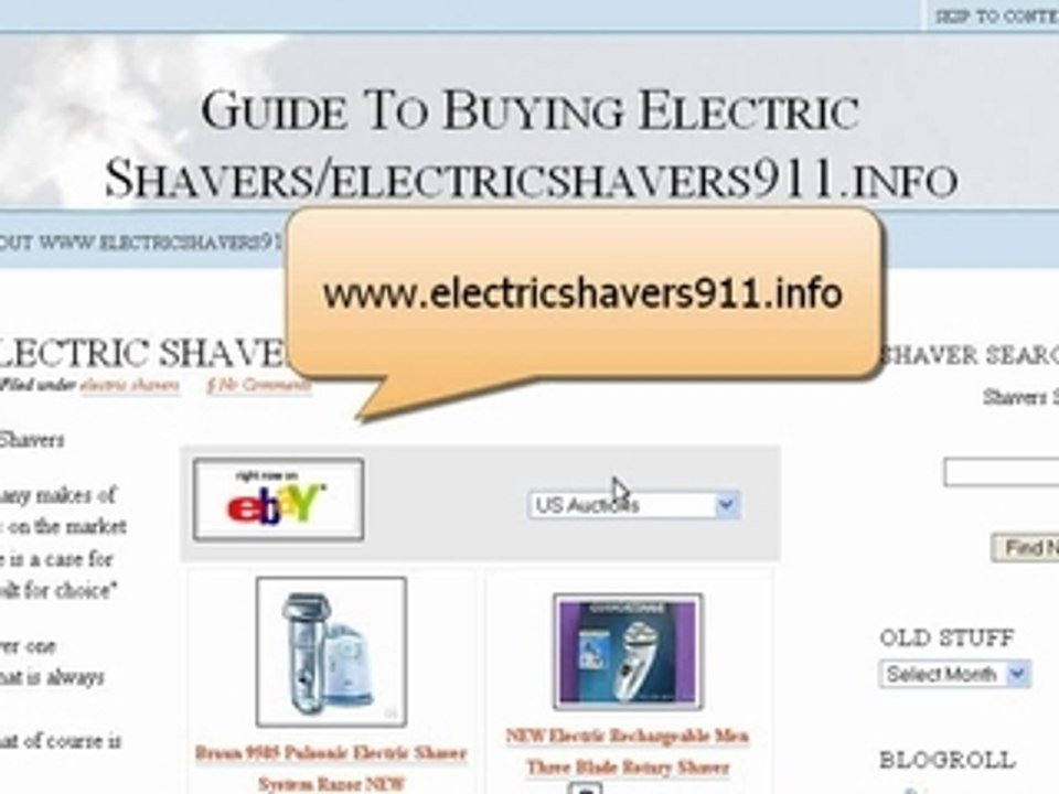 Buyers Guide to Eletric Shavers