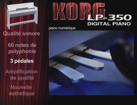 Clavier Korg LP350 (La Boite Noire)