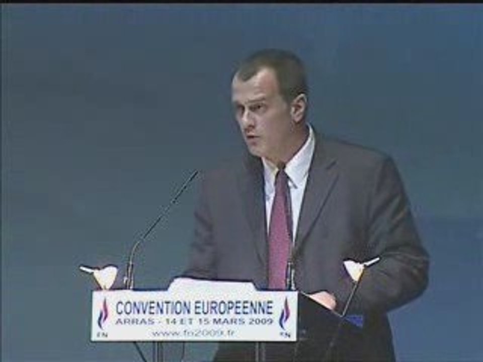 FN - Aliot - France , démocratie et nation souveraine