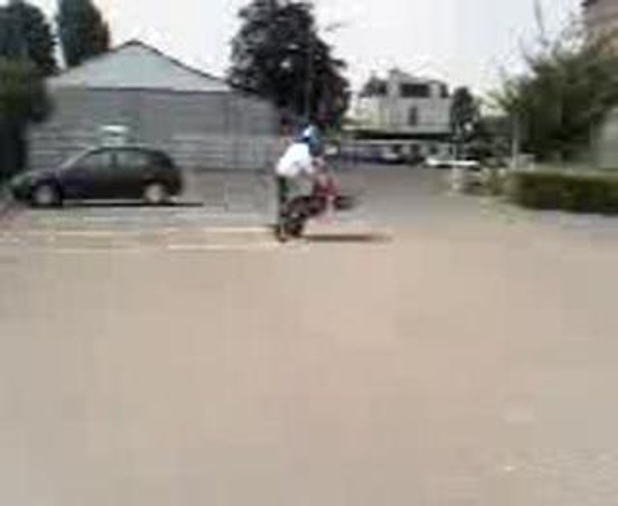 stunt dirt bike
