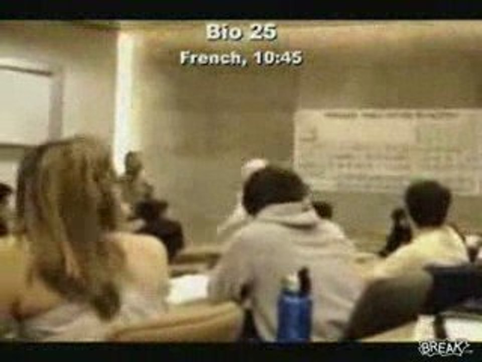 Ghostbusters en cours (Ghostbusters run through class)