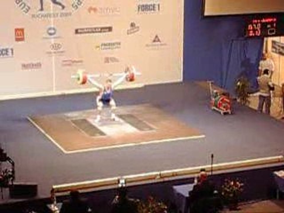 halterophilie : championnat d'Europe 2009