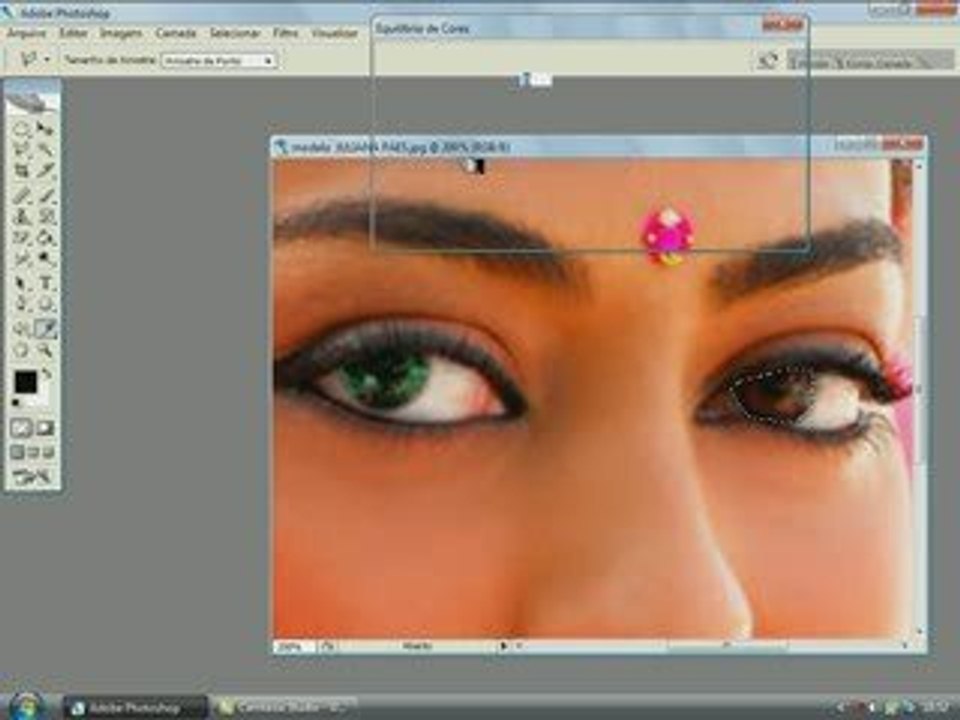 PHOTOSHOP     MUDAR  COR  OLHOS
