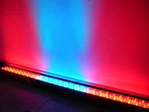 Demonstration BARRE LED RGB DMX
