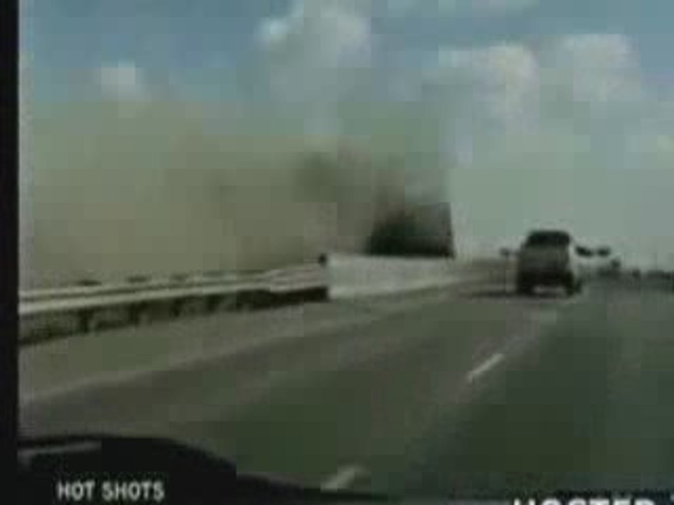 accident Camion pleine face