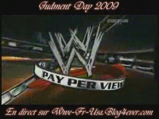 WWE Judgment Day 2009 Promo HD