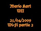 21/04/2009 - Mario Kart WII -  Partie 2 - Wi-Fi partie 2