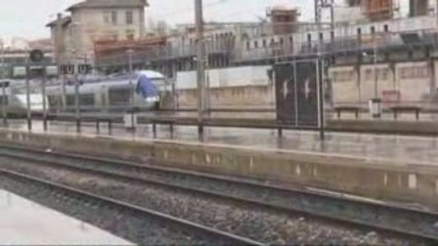 TGV au départ de Marseille St Charles