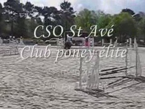 CSO St Avé club poney élite