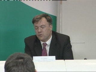 Alan Johnson talks about school hit with swine flu