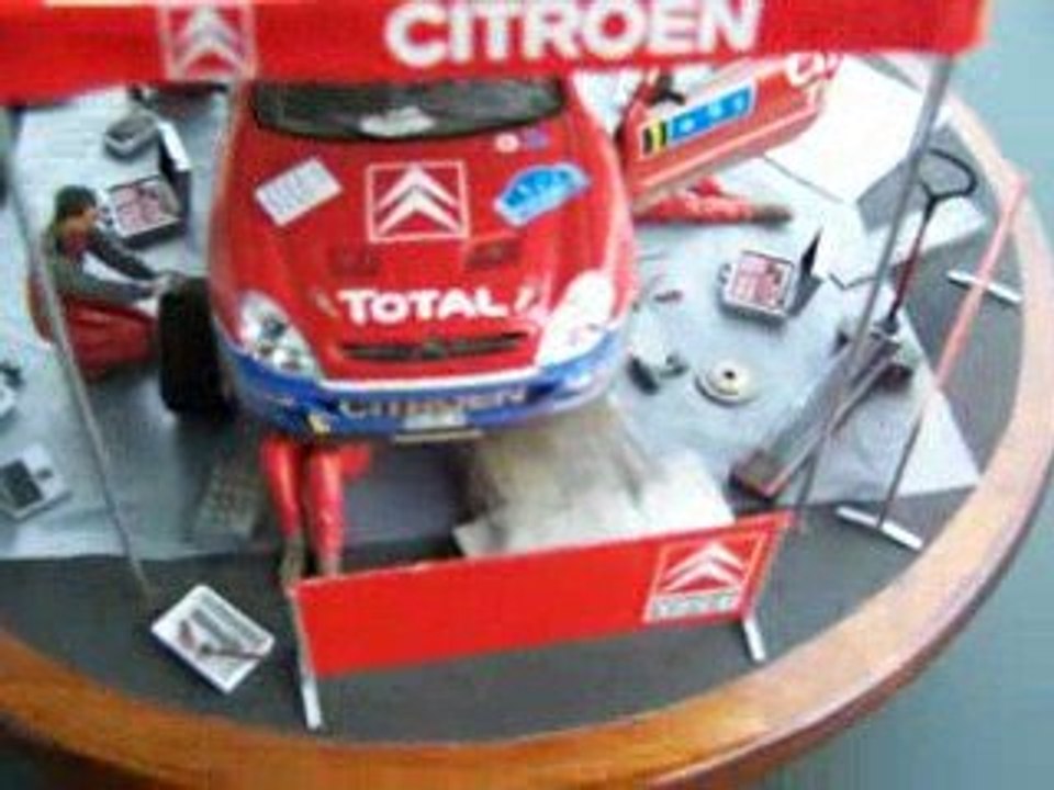 Diorama assistance Citroën au 1/24