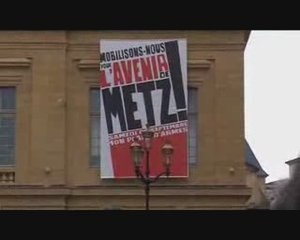 Manifestation "Mobilisons-nous pour l'avenir de Metz"