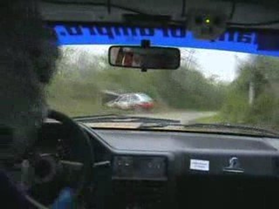 rallye Anguison 2009 es4 Bruchon/Rochette 106 xsi n1