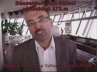 THY ISA AL ile Reportage  Düsseldorf Ren Kulesi