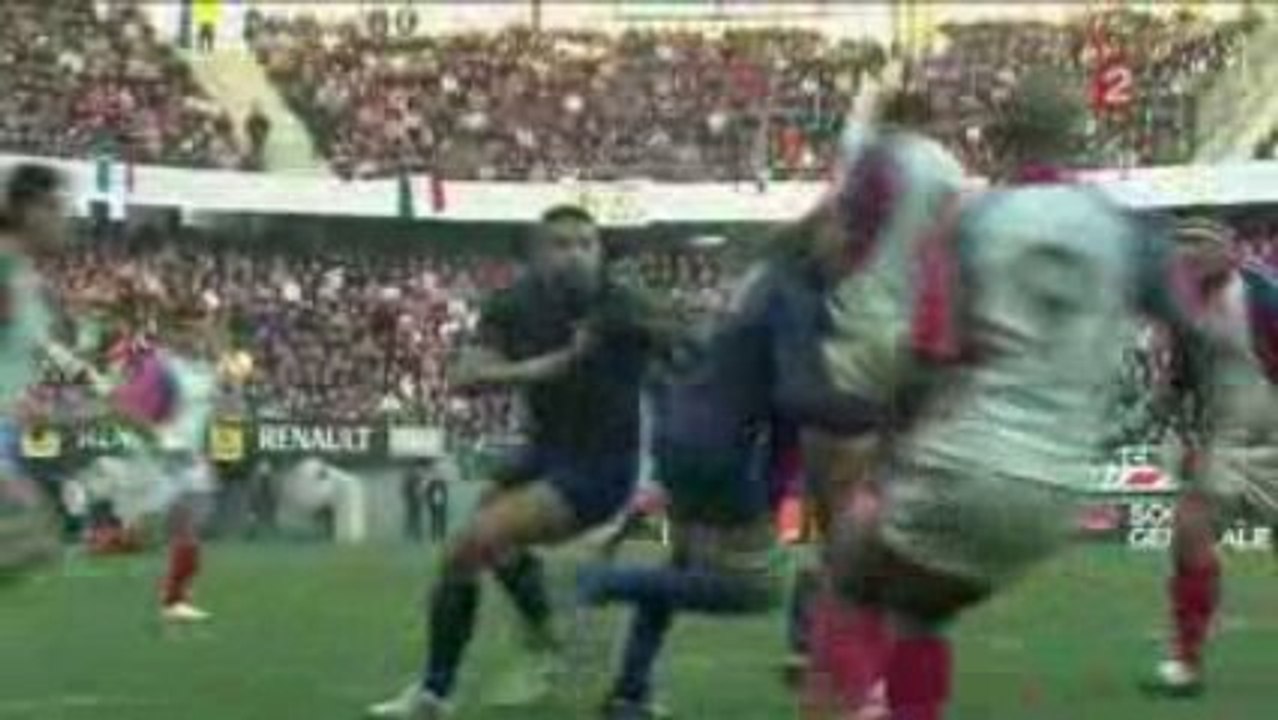 Rugby France - Iles Pacifique Tampon Chabal