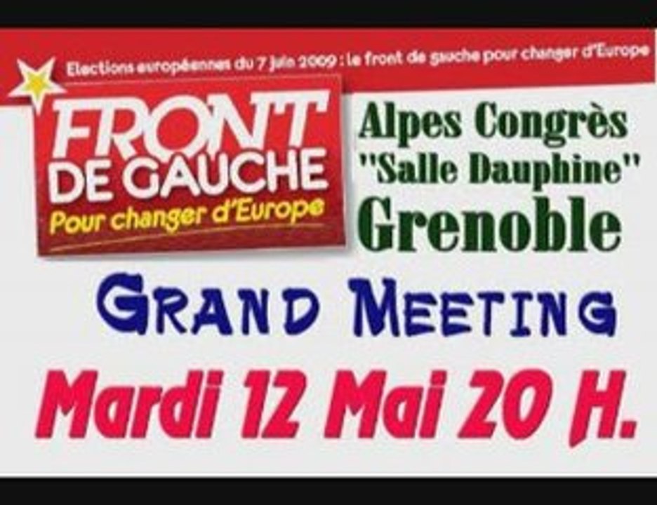12 mai - Meeting Grenoble