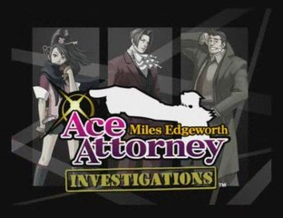Trailer Ace Attorney Investigations : Miles Edgeworth