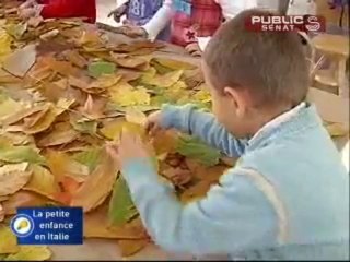 L'EUROPE DES IDEES,La petite enfance en Italie