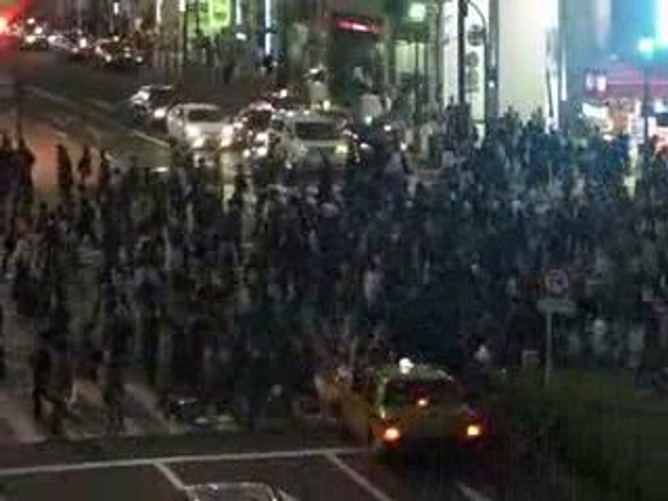 Carrefour shibuya sortie hachiko