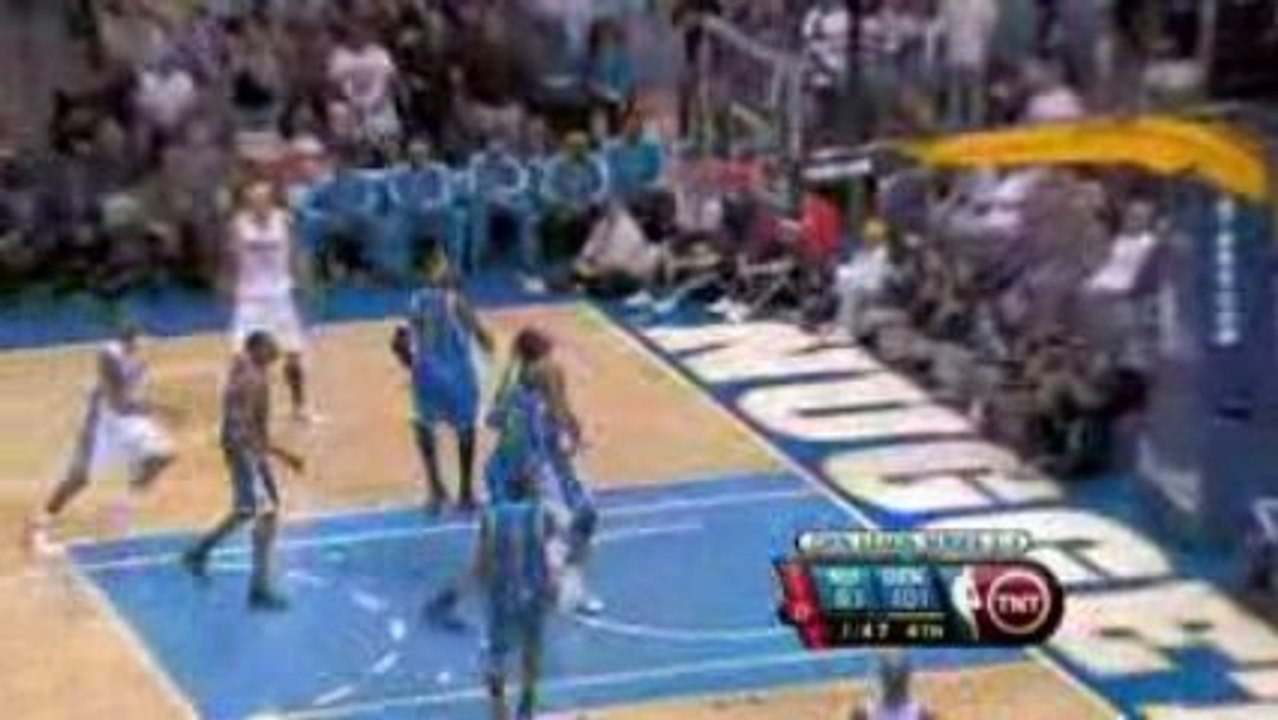 NBA Melo scores 34 points and the Nuggets oust the Hornets 1