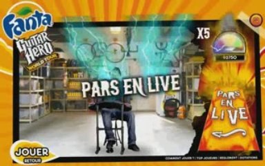 Fanta Guitar Hero Wolrd Tour YaSoSa Batterie 121450 point...