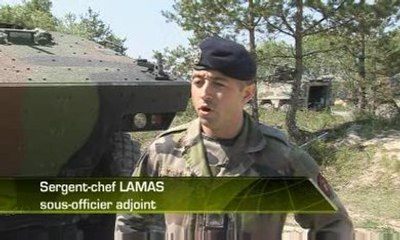 Expérimentation du VBCI  par le 35e RI de l'armée de Terre