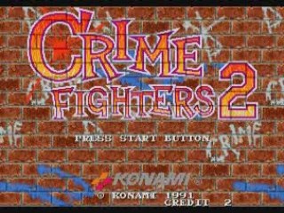 Crime Fighter 2 (JAP) [Arcade] konami - 1991 - Beat'em all 2