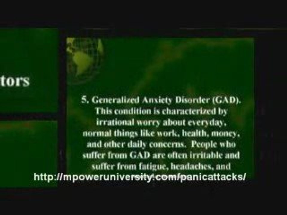 anxiety disorders panic attacks
