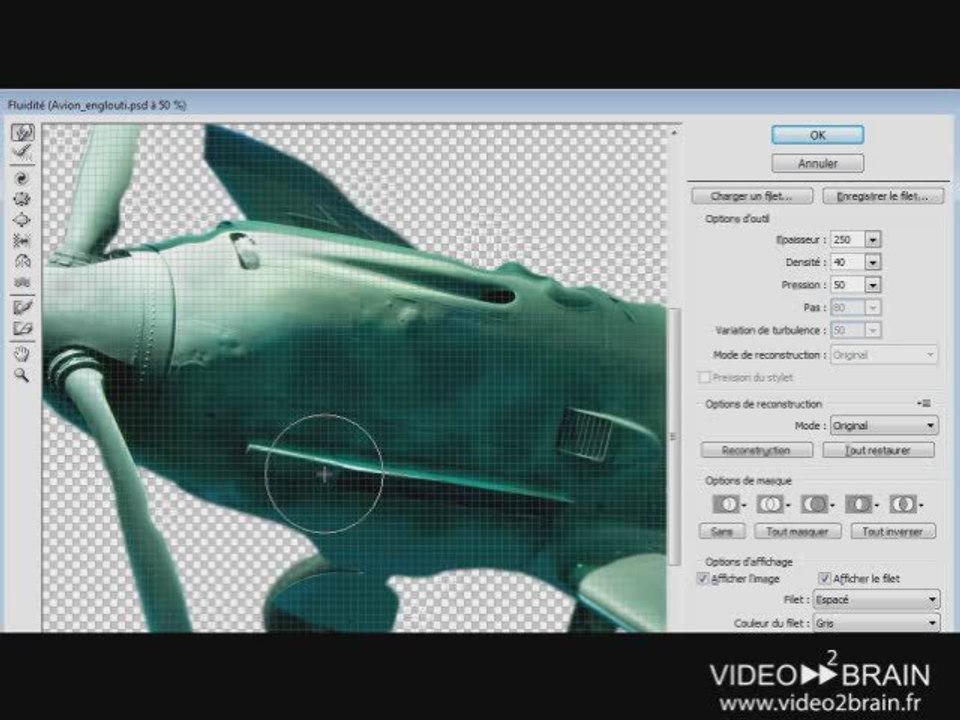 Photoshop CS4 : rendre les fenêtres transparentes