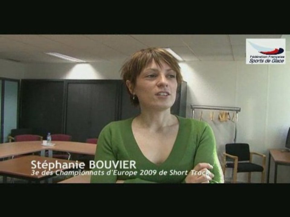 ITW Stephanie BOUVIER - 3ème aux Championnats d'Europe 2009