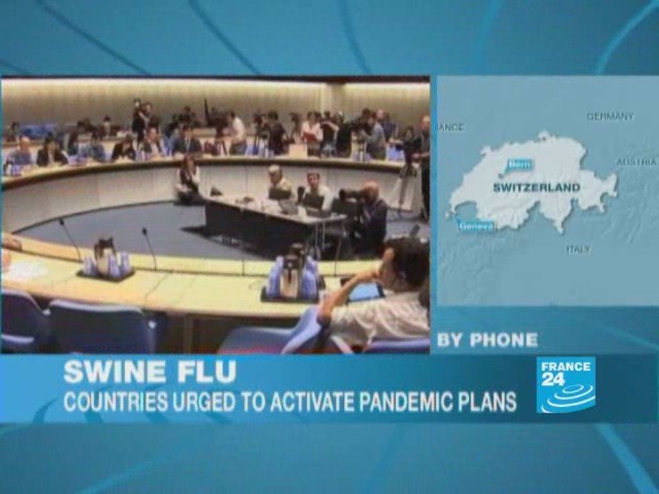 Swine flu: risks assessment to phase5