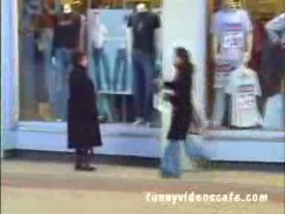 On the street funny prank hidden camera
