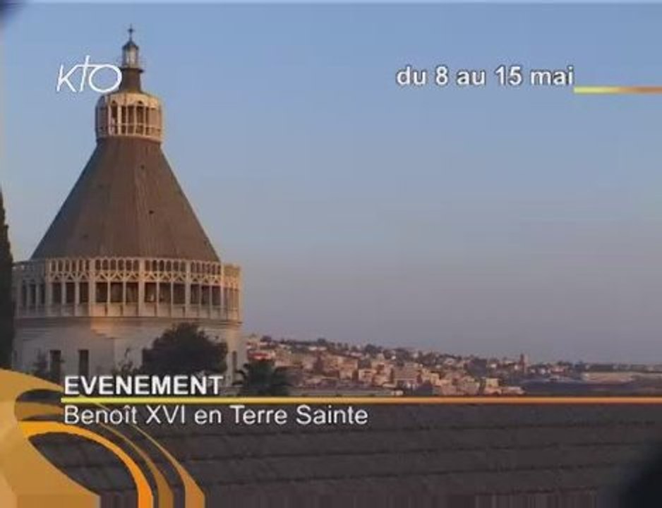 Benoît XVI en Terre Sainte