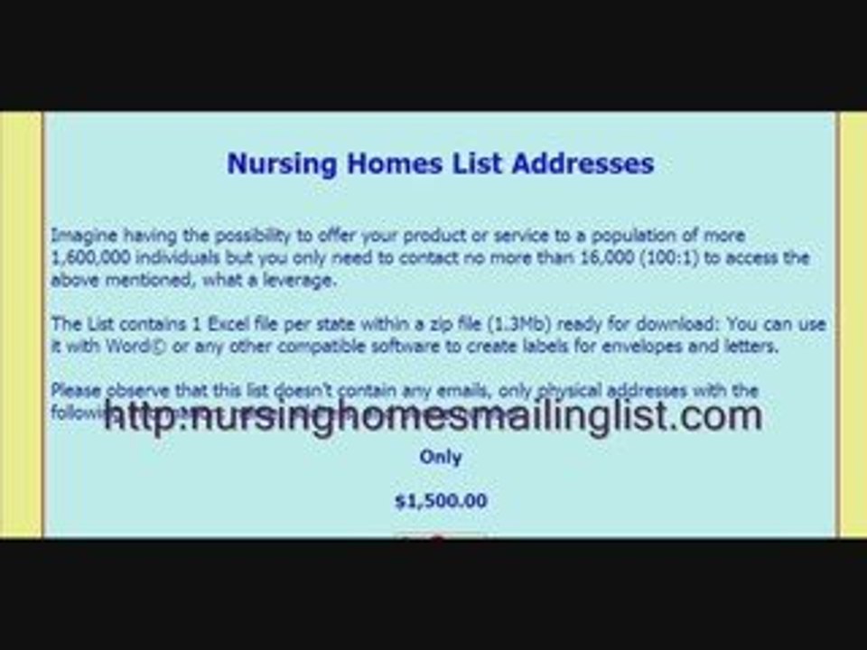 See Your Sales & Profits Soar Selling to Nursing Homes