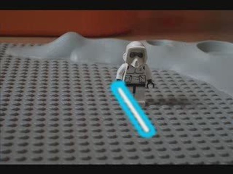 Test sabre laser lego