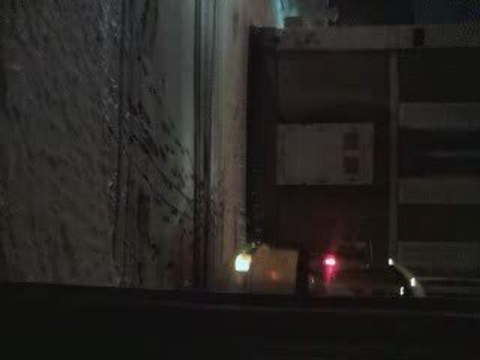 Il  neige au mans