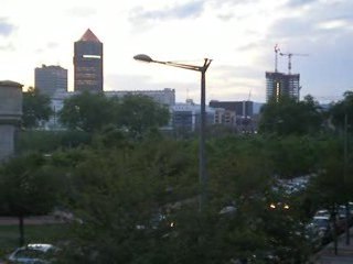 Lyon Dauphiné: Tombée du jour sur Skyline (2)