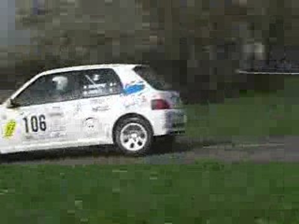 Rallye Franche Conté Damien & Mathieu