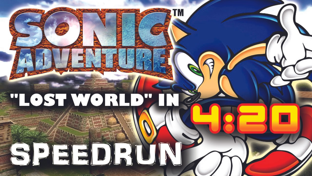 Sonic Adventure speedrun "Lost World" en 04:20