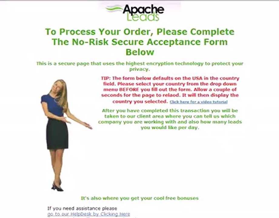 MLM Leads: How To Order Using Discount Coupon From Apache Le