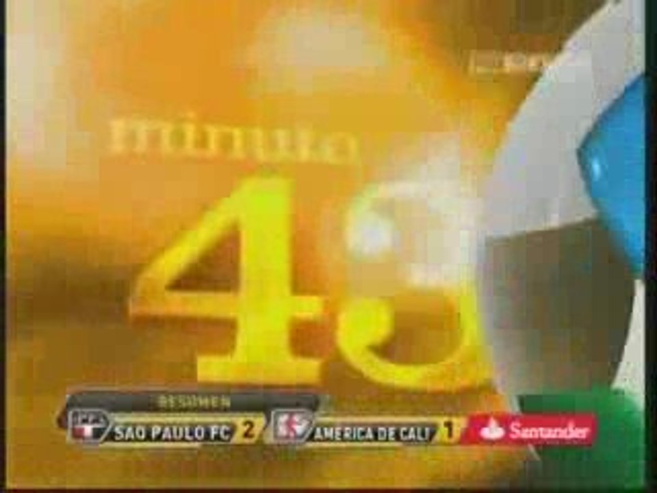 Sao Paulo 2x1 América (CO)