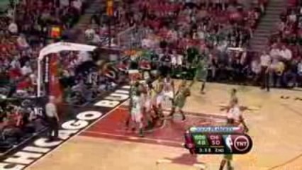 NBA Ray Allen drops 29 on the Bulls in the first half to lea