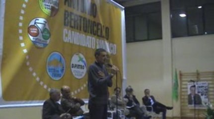 Parla Roberto Trevisan lista "Italia dei valori"