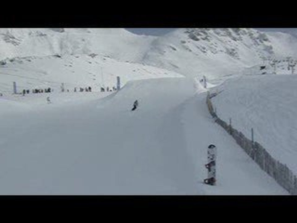 snowboard les arcs