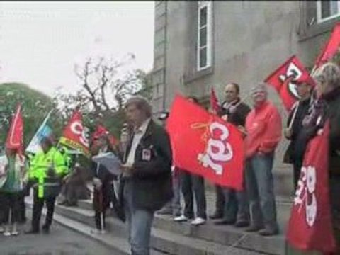 rassemblement du 1er mai 2009 à Avranches